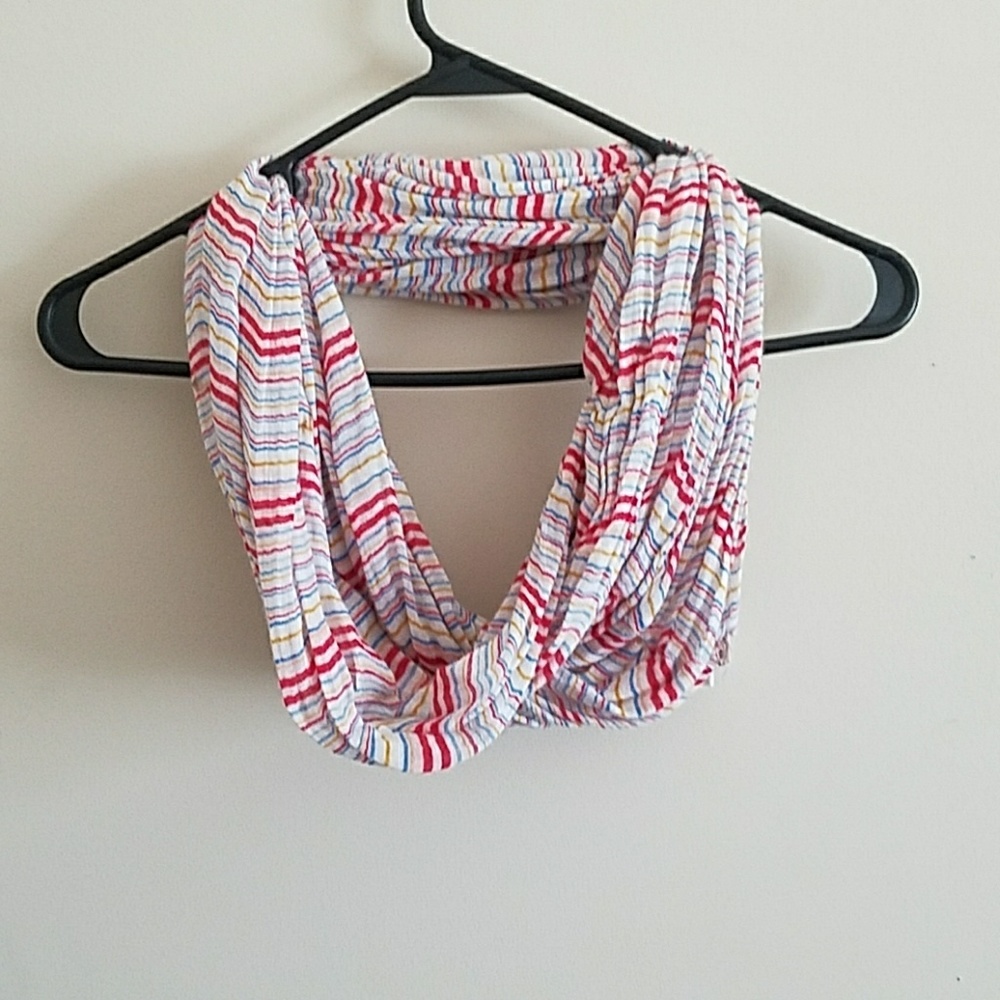 multi-colored scarf